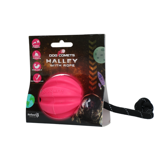 Dog Comets Halley Mit Seil Rosa – Maximaler Apportierspaß