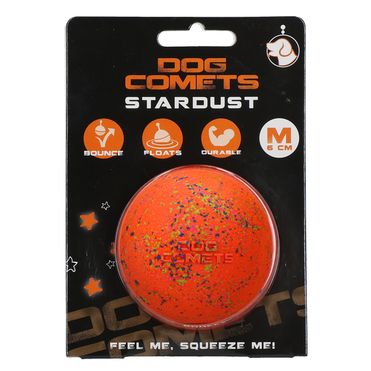Dog Comets Stardust Orange M – Extrem Langlebig und Wasserfest