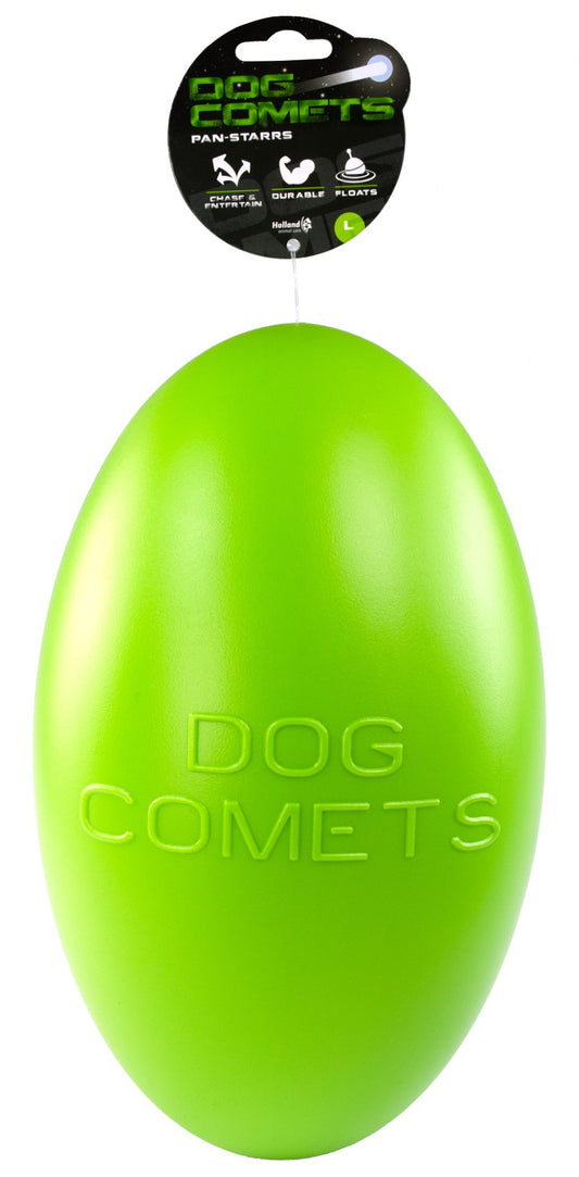 Dog Comets Ball Pan-Stars Grün L – Unwiderstehliches Spielzeug für Hunde