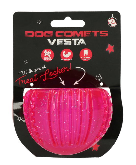 Dog Comets Treat Locker Rosa – Innovatives Belohnungsspielzeug für Gesunde Zähne