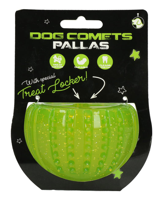 Dog Comets Treat Locker Grün – Zahnpflege Spielzeug für Hunde