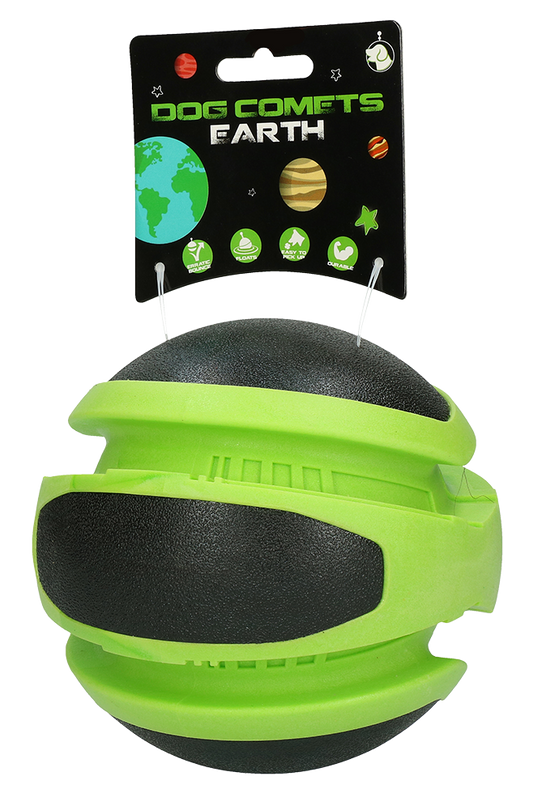 Dog Comets Planeten Grün – Idealer Spielball Für Hunde
