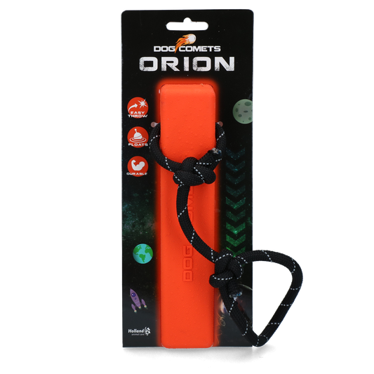 Dog Comets Orion Orange – Umweltfreundlicher Apportierdummy Mit Schwimmfähigkeit