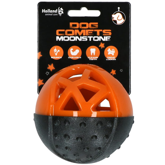 Dog Comets Moonstone Leckerball Orange – Fördert Geistige und Körperliche Aktivität