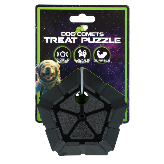 Dog Comets Treat Puzzle Grün – Interaktives Spielzeug Für Hunde