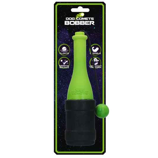Dog Comets Bobber Grün – Schwimmendes Apportierspielzeug Aus Robustem TPR