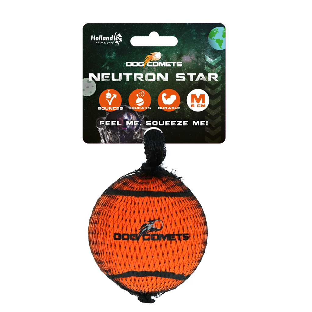 Dog Comets Neutron Star Tennisball – Unzerstörbar Mit Quietscher