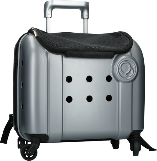 Compaws Trolley London 40 cm Grau – Leichter und Stabiler Haustiertransport