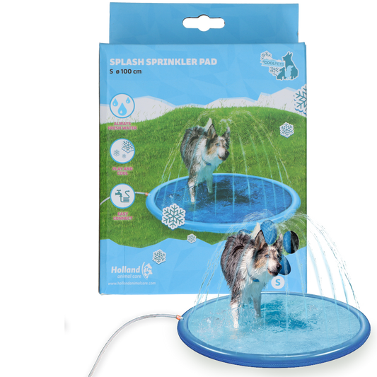 Coolpets Splash Sprinkler Pad S 100 cm – Optimaler Wasserspaß Für Hunde