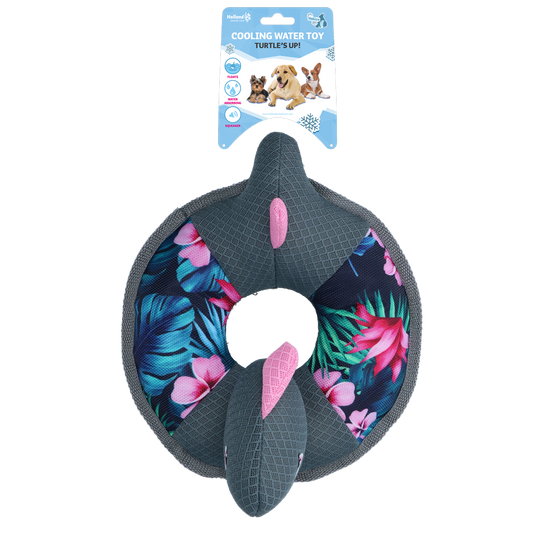 CoolPets Ring O' Sharky Flower – Kühles Wasserspielzeug Für Hunde