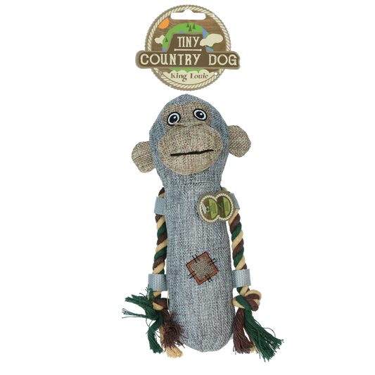 Country Dog Tiny King Louie – Langlebiges Kuscheltier Aus Hochwertigem Leinenstoff