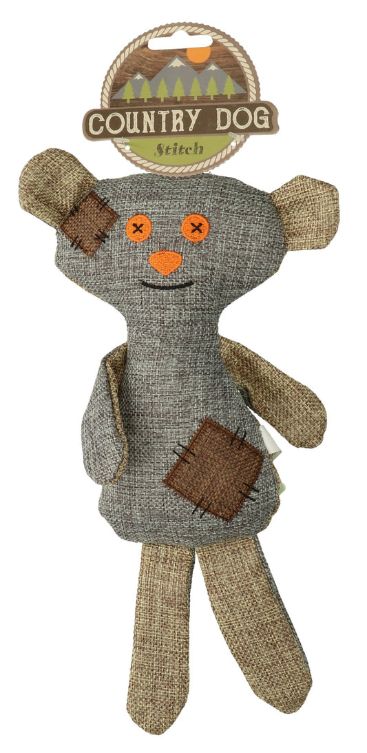 Country Dog Original Stitch – Langlebiges Kuscheltier aus Leinenstoff