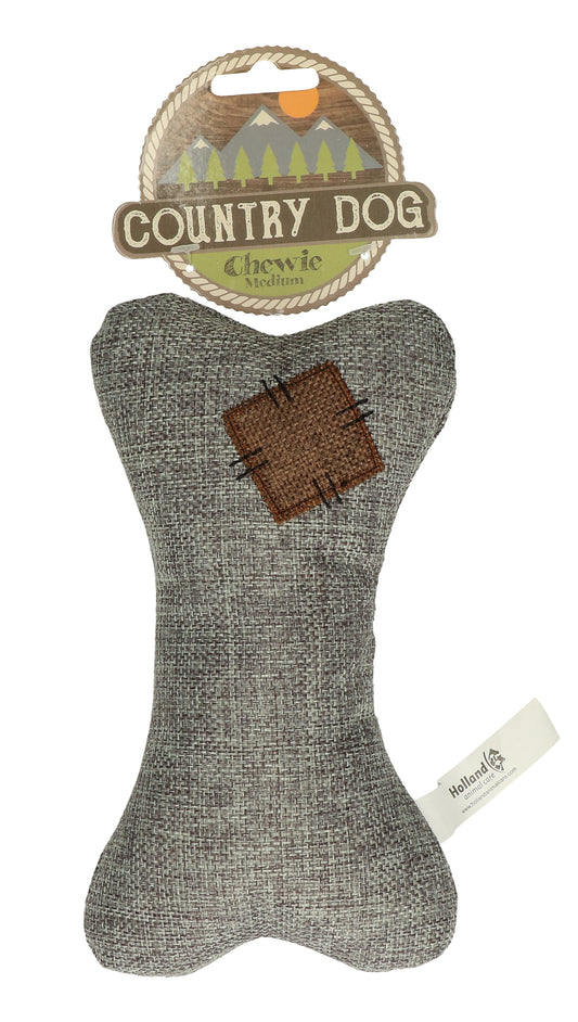 Country Dog Original Chewie M – Langlebiges Kuscheltier aus Leinenstoff