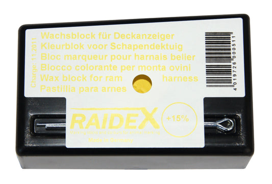 Raidex Kreide Gelb – Wetterfester Farbblock für Jede Jahreszeit