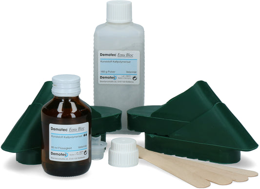 Demotec Easy Bloc 4 Behandlungen – Innovatives System Für Klauenbehandlung