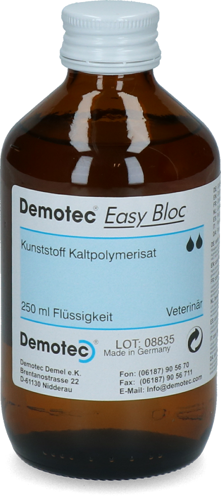 Demotec Easy Bloc 250 ml Flüssigkeit – Innovatives Klauenbehandlungssystem