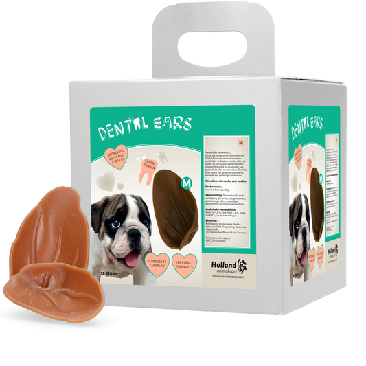 Dental Ears Medium 12 St. – Gesunde Zahnpflege Für Hunde