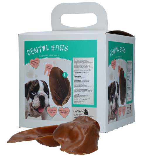 Dental Ears 24 Stück – Zahnpflege Und Kauvergnügen Für Hunde