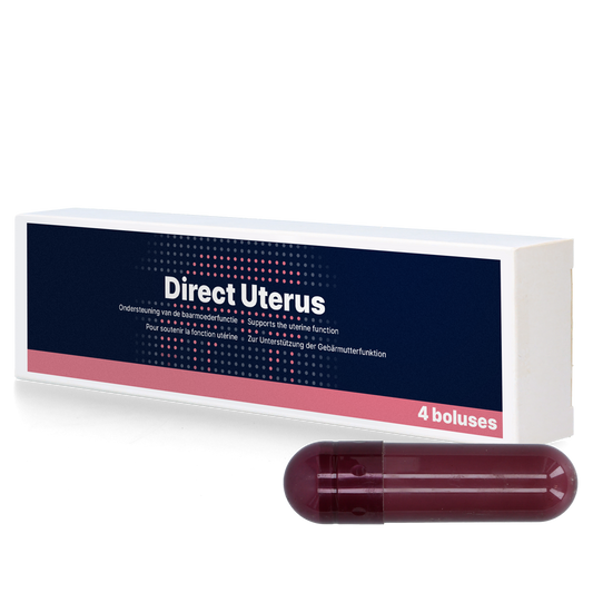 Direct Uterus Bolus 4 x 45 g – Unterstützung Für Gesunde Gebärmutterfunktion