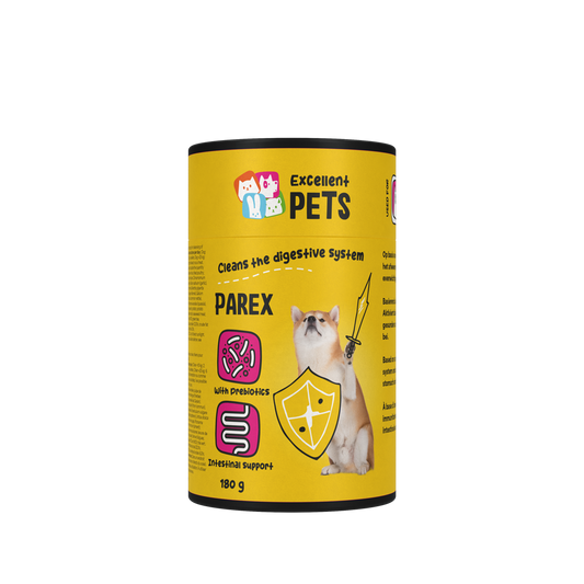 Excellent Pets Dog Parex 180 g – Aktiviert Das Immunsystem Und Unterstützt Die Magen-Darm-Flora