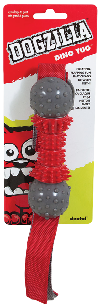 Dogzilla Tug Dino XL – Multifunktionales Spielzeug Für Apportieren Und Zahnpflege