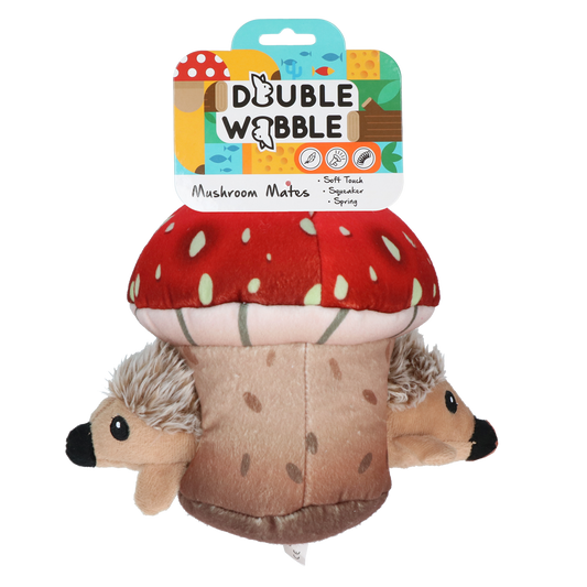 Double Wobble Kuscheltier Mates – Lustige Quietschtiere Mit Extra Weicher Feder