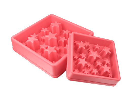 Eat Slow Live Longer Star Rosa L – Anti-Schlingnapf Für Langsame Mahlzeiten