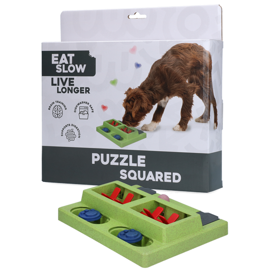 Eat Slow Live Longer Futterpuzzle – Beschäftigt Hunde Und Fördert Den Spieltrieb