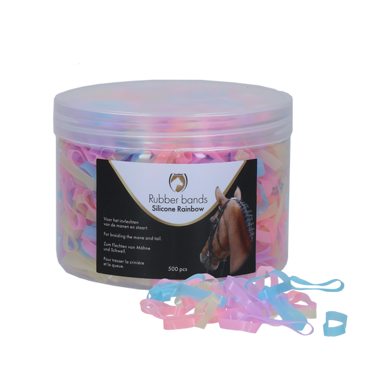 Excellent Horse Gummibänder – Robust und Wiederverwendbar für Perfekte Mähne und Schweif