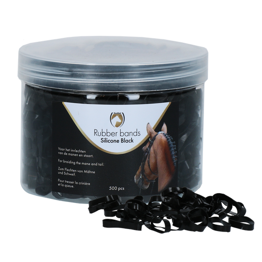 Excellent Horse Gummibänder – Robuste Und Dehnbare Silikonbänder für Mähne Und Schweif