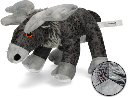 Elegant Moose Grau – Elegantes Plüschspielzeug Mit Quietscher