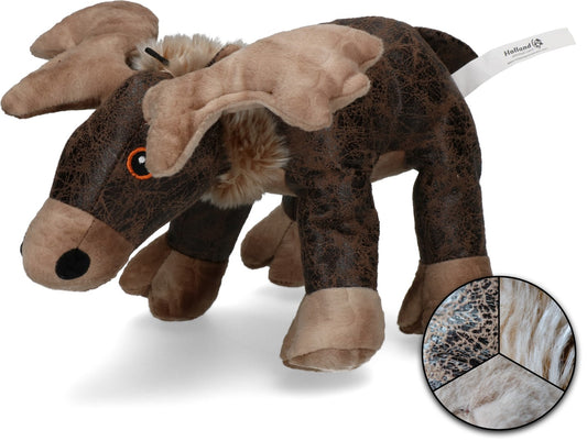 Elegant Moose Donkelbraun – Hochwertiges Plüschspielzeug Mit Quietscher