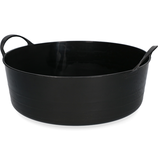 V-Trug Eimer Flexi 6 l Schwarz – Extrem Flexibel Und Witterungsbeständig