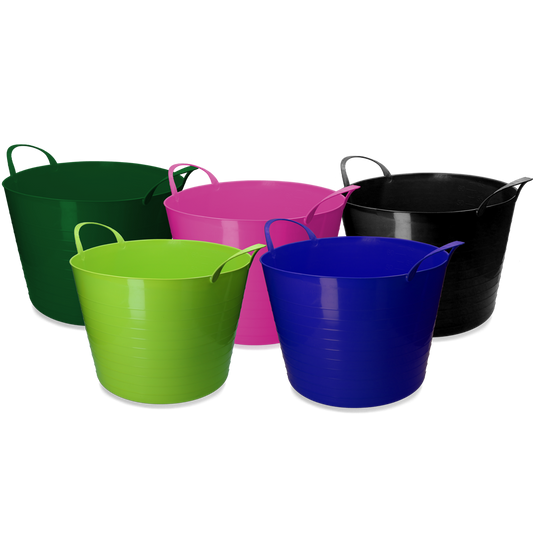 vPlast Eimer V-Trug Flexi 65 l – Robuste Flexibilität und Einfache Handhabung