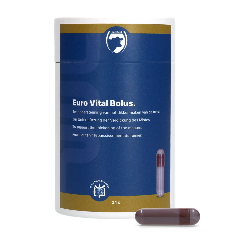 Euro-Vital Bolus 24 x 10 g – Fördert Die Darmfunktion Bei Kälbern