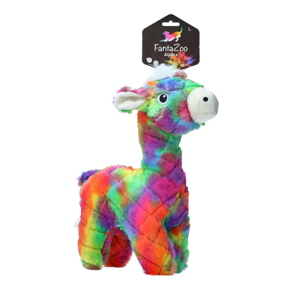 FantaZoo Alpaca - Umweltfreundliches Kuscheltier aus Recyceltem Material