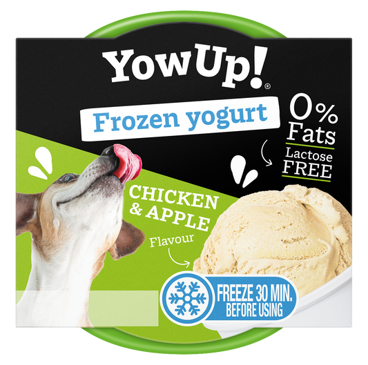 YowUp! Frozen Joghurt Huhn & Apfel – Laktosefrei und Fettfrei