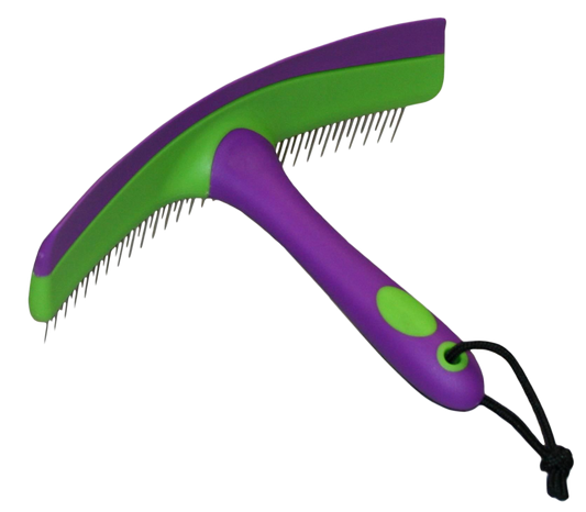 Fun Schweißmesser Lila Grün – Ergonomisches 2 in 1 Design zur Schweiß- und Schmutzentfernung