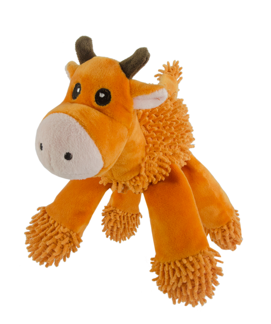 Fuzzle Kuscheltier Giraffe – Super Weich Mit 5 Quietscher für Mehr Spielspaß