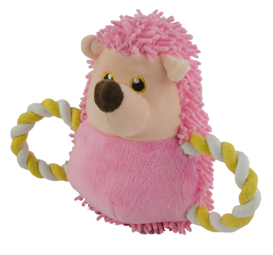 Fuzzle Hedgie Pull Me Rosa – Super Weiches Kuscheltier Mit Quietscher
