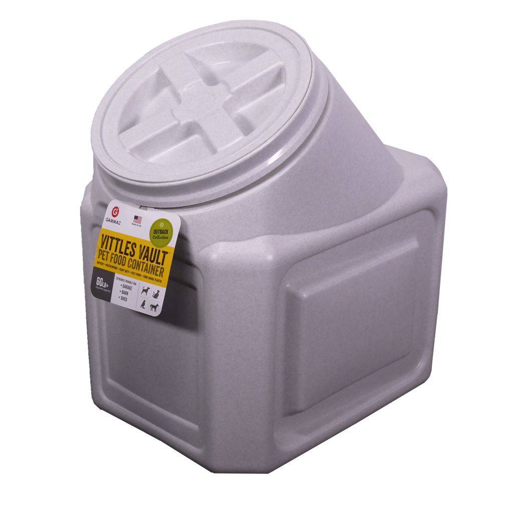 Gamma Vittles Vault Outback Stapelbar 60 l – Luftdichter Futterlagerbehälter