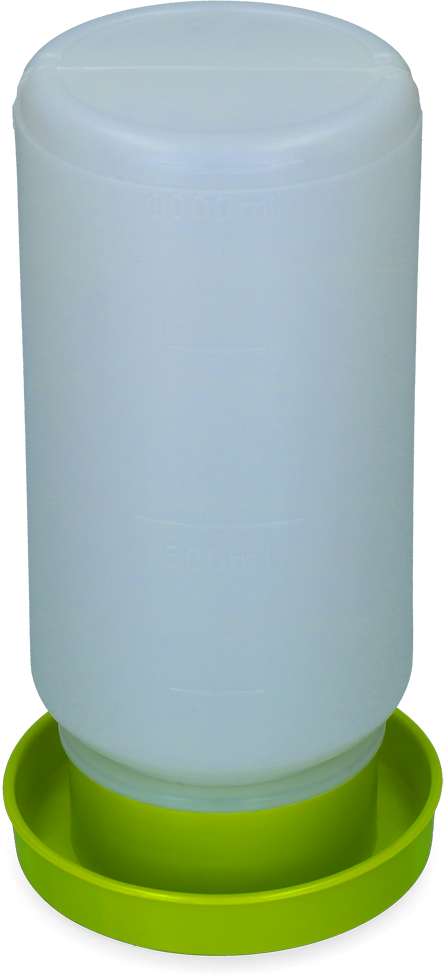Gaun Geflügel Tränke 1 l – Praktischer Wasserspender Aus Hochwertigem Kunststoff