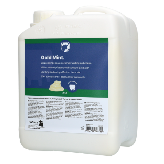 Excellent Gold Mint Bulkverpackung 2,5 L – Optimale Eutergesundheit für Milchkühe