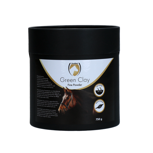 Excellent Horse Grüne Klei Feinpulver 750 g – Mineralstoffreiche Hautpflege