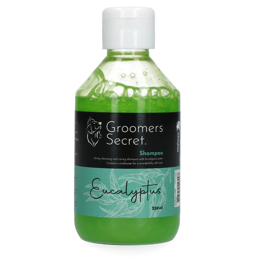 Groomers Secret Shampoo Eukalyptus 250 ml – Stark Reinigend und Pflegend