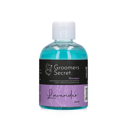 Groomers Secret Shampoo Lavendel 250 ml – Stark Reinigend Und Pflegend