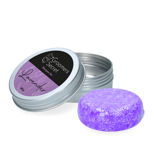 Groomers Secret Shampoo Bar Lavendel – Hochreinigend und Pflegend mit Aloe Vera