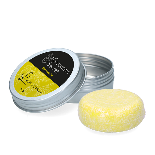 Groomers Secret Shampoo Bar Zitrone – Hochreinigend Mit Aloe Vera