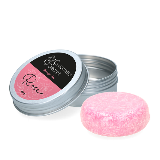 Groomers Secret Shampoo Bar Rose – Hochreinigend und Pflegend mit Aloe Vera