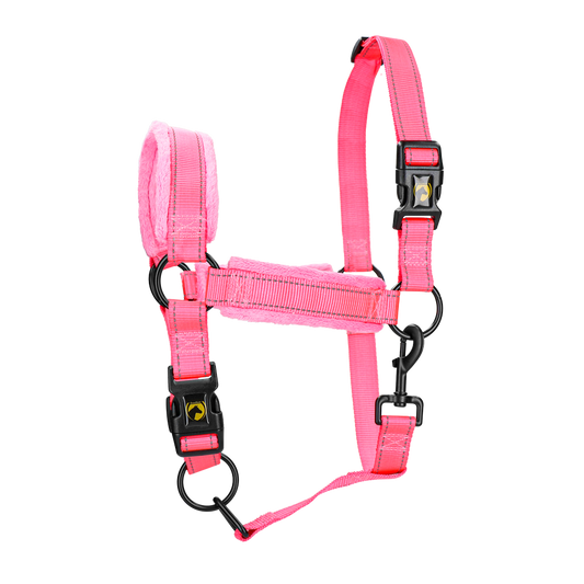 Excellent Superior Halfter Rosa XS – Hochwertiges Nylon für Komfort und Haltbarkeit